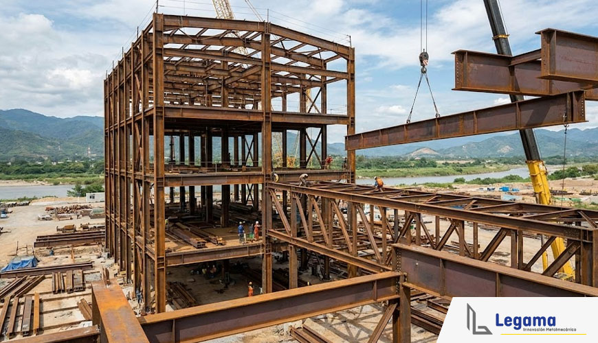 interna que son estructuras metalicas